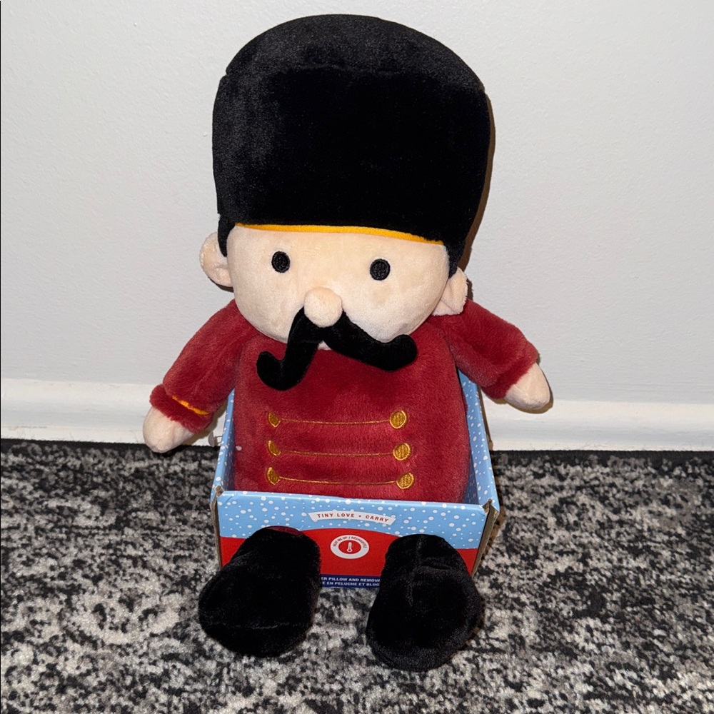Nutcracker Pillow Plush and Removable Heat Pack